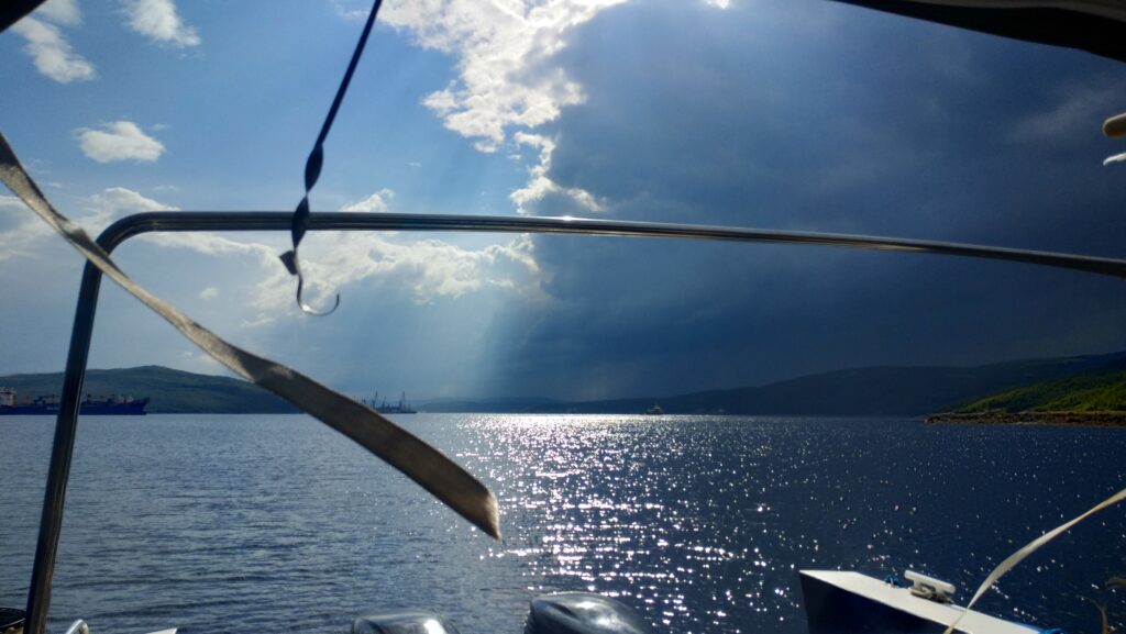 облака. ямал 31, кольский залив, морская прогулка, рыбалка